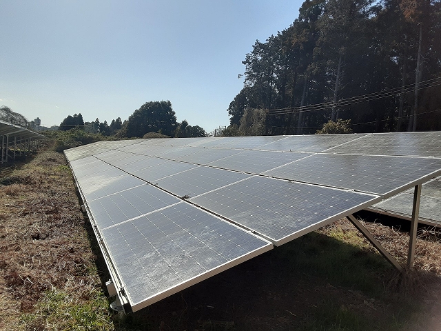 太陽光パネルの状態